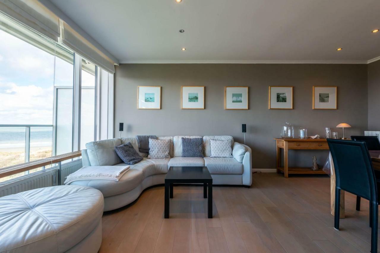 Panoramic & Modern Apartment With Sea View Bredene Exterior foto